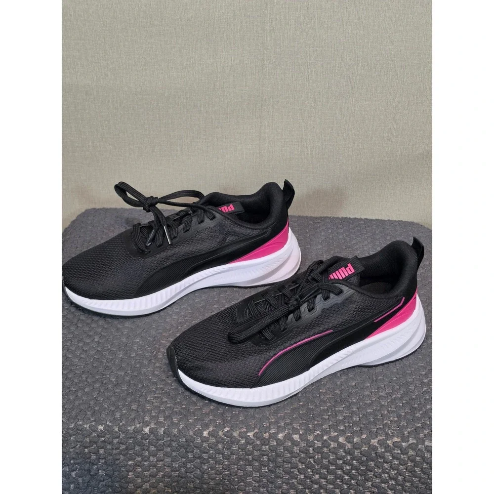 Puma Prowl Slip-On Next Womens 7.5 Black Pink Running Training Shoes 372238-07